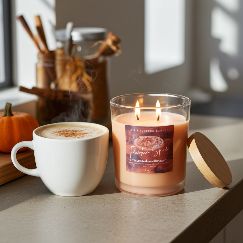 Pumpkin Spice Scented Candle