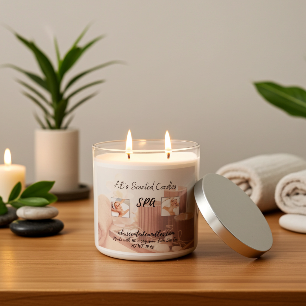 Spa Scented  Candles