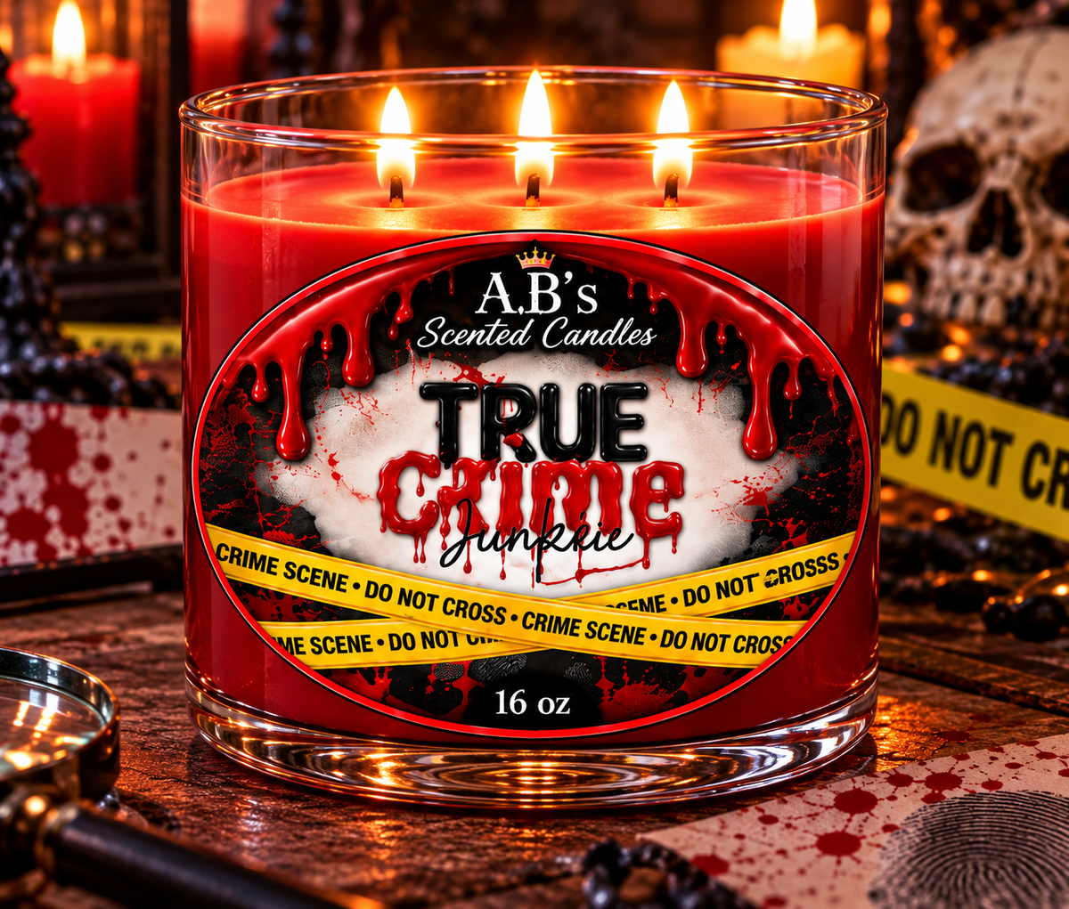 True Crime Candle