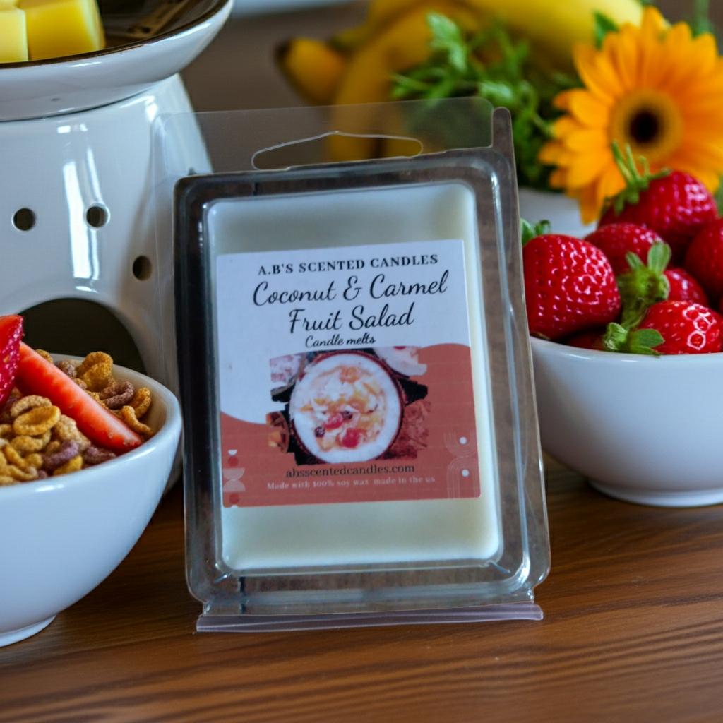Coconut & Caramel Fruit salad