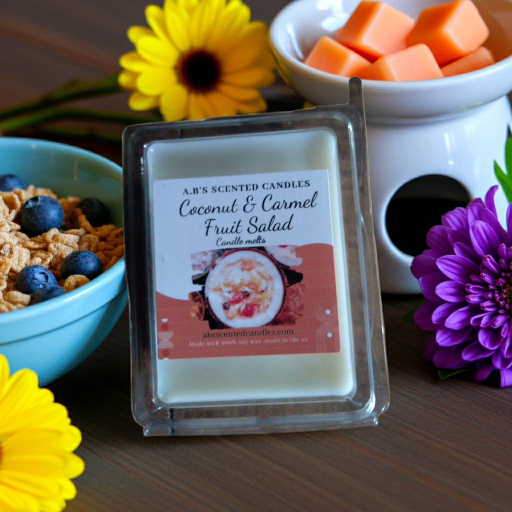 Coconut & Caramel Fruit salad