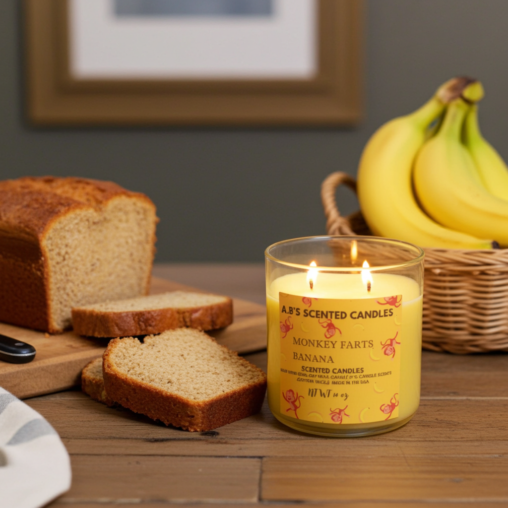 Monkey Fart Scented Candle