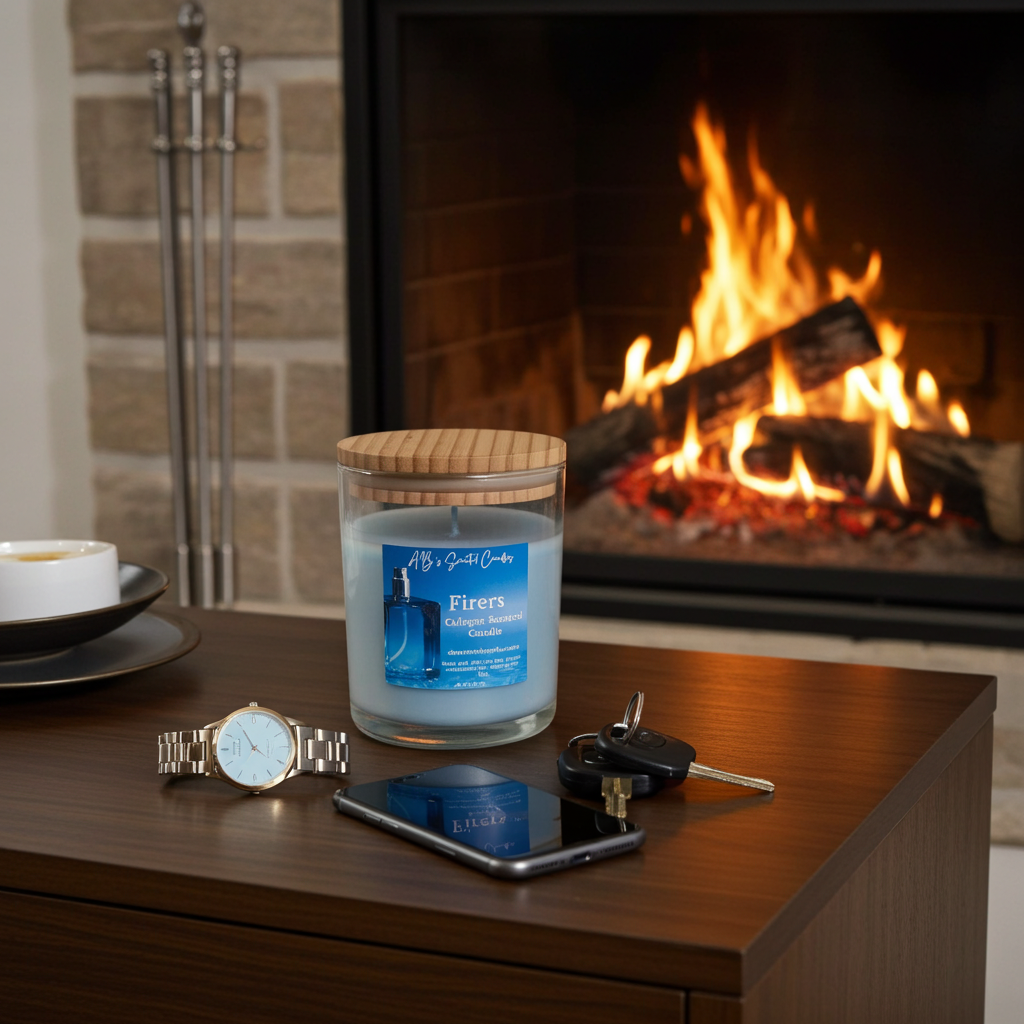 Firers Cologne  Candle