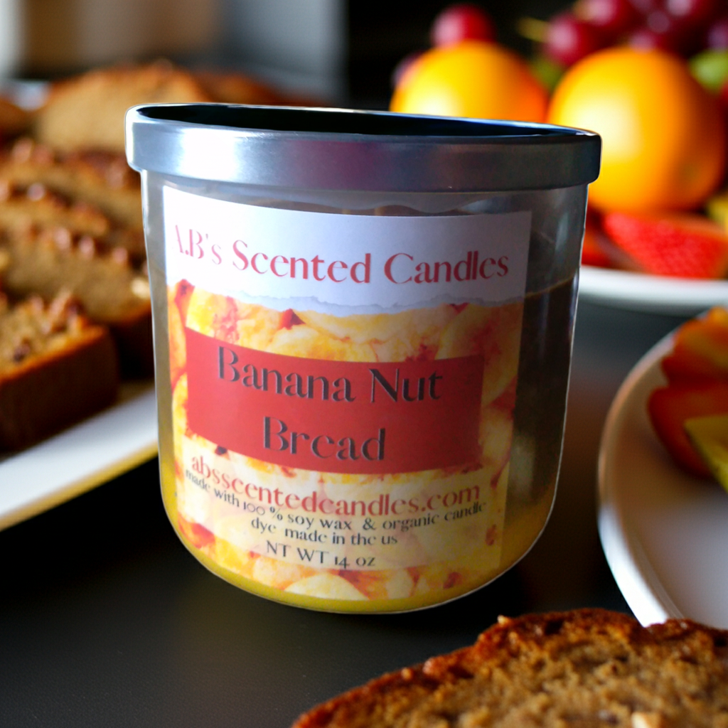 Banana Nut Bread Scented Candles